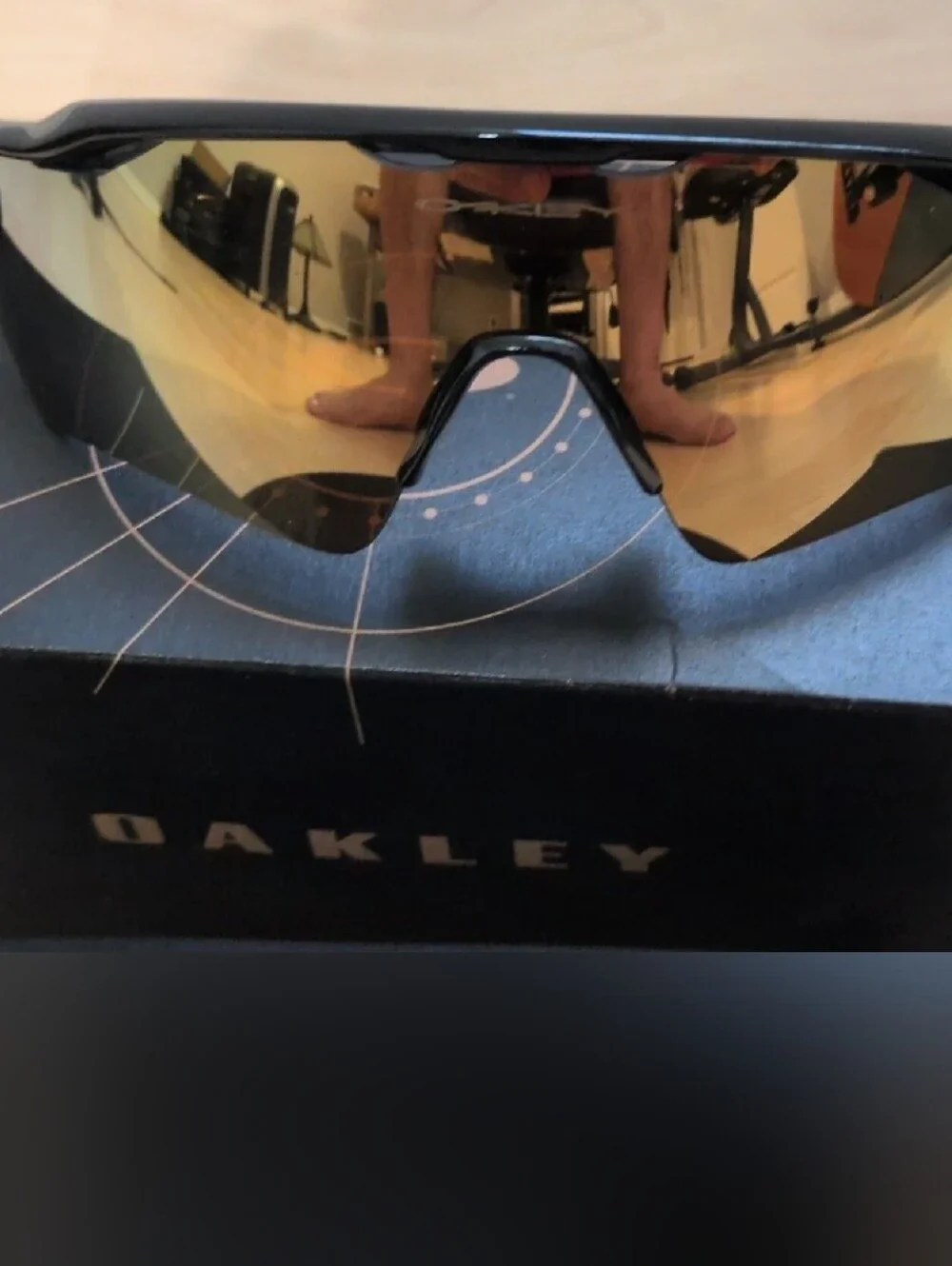 Oakley Sunglasses Yellow Lens Black Frame